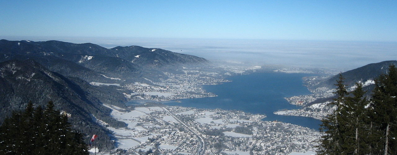 Lake Tegernsee in Winter